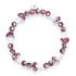 Prune | Argent sterling 925 | Bracelet de luxe en forme de champignon en verre Firefly